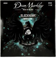 Струны для электрогитары Dean Markley Blackhawk с покрытием — средние, .011-.049