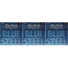 Струны для электрогитары Dean Markley Blue Steel — .009-.042 Light (3 шт.)