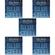 Струны для электрогитары Dean Markley синие стальные — .009-.042 легкие (5 шт.)