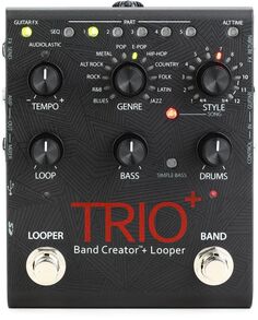DigiTech Trio+ Band Creator и педаль Looper