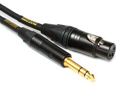 Mogami Gold TRSXLRF-03 Сбалансированный соединительный кабель XLR «мама» и TRS «папа» 1/4 дюйма — 3 фута