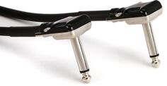 Mogami Gold Instrument PRR 1.0 Pancake Прямоугольный кабель для педали с прямым углом — 10 дюймов