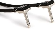 Mogami Gold Instrument PRR 1.5 Pancake Прямоугольный кабель для педали с прямым углом — 18 дюймов