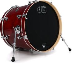 Бас-барабан серии DW Performance — 16 x 20 дюймов — лак вишневого цвета