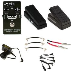 Комплект педалей Dunlop и MXR Big 3 с блоком питания