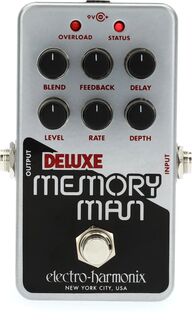 Electro-Harmonix Nano Deluxe Memory Man аналоговая педаль задержки/хорус/вибрато