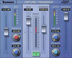 Собственный плагин Sonnox Oxford TransMod