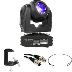 Комплект поставки светодиодного светильника Eliminator Stealth Beam с подвижной головкой RGBW