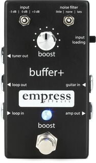 Педаль интерфейса ввода/вывода Empress Effects Buffer+