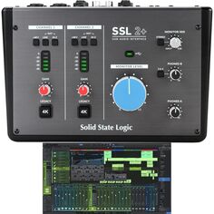 USB-аудиоинтерфейс Solid State Logic SSL2+ и пакет Studio One 6 Artist Bundle