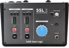 Твердотельная логика SSL2 2x2 USB-аудиоинтерфейс Solid State Logic