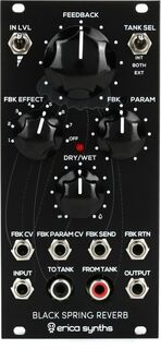 Erica Synths Black Spring Reverb Модуль Eurorack Spring Reverb