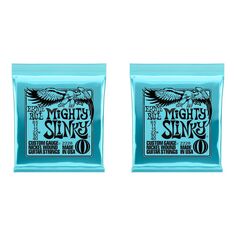 Струны для электрогитары Ernie Ball 2228 Mighty Slinky с никелевой обмоткой (2 шт.)