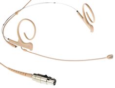 DPA 4188 Core Тонкий гибкий направленный микрофон-гарнитура для беспроводной связи Shure — длинный, бежевый