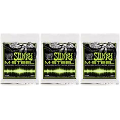 Струны для электрогитары Ernie Ball 2921 Regular Slinky M-Steel — .010-.046 (3 шт.)