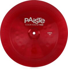 Paiste 14-дюймовая тарелка Color Sound 900 Red China