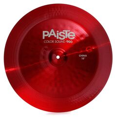 Paiste 18-дюймовая тарелка Color Sound 900 Red China