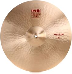 Paiste 16-дюймовая тарелка Medium Crash 2002 г.