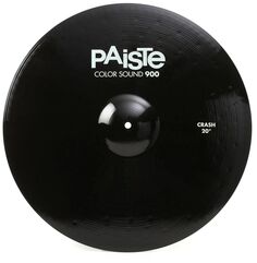 Paiste 20-дюймовая тарелка Color Sound 900 Black Crash
