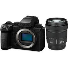 Полнокадровая беззеркальная камера Panasonic Lumix S5M2X и объектив S-R2060 S 20–60 мм f/3,5–5,6