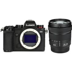 Беззеркальная камера Panasonic Lumix S5 с объективом S-R2060 Lumix S 20–60 мм f/3,5–5,6