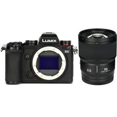 Беззеркальная камера Panasonic Lumix S5 с объективом LUMIX S S50 50 мм f/1,8