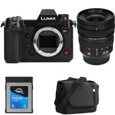 Комплект беззеркальной камеры Panasonic Lumix S1H и объектива S-R1635 16–35 мм