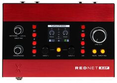 Focusrite RedNet X2P 2x2 Ethernet аудио цифровой ввод-вывод с микрофонными предусилителями