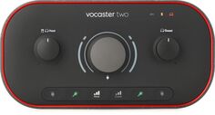 Аудиоинтерфейс Focusrite Vocaster с двумя USB-C для подкастинга