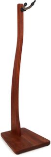 Деревянная подставка для скрипки или альта ручной работы из цитры с держателем для смычка - красное дерево Zither
