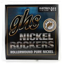 GHS R+RM Nickel Rockers Струны для электрогитары из чистого никеля -.011-.050 Средний