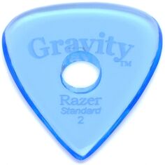 Gravity Picks Razer — стандартный размер, 2 мм, с ручкой с круглым отверстием