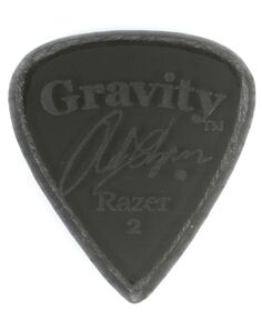 Gravity Picks Rob Chapman Signature Gravity Razer — стандартный размер, 2 мм
