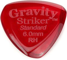 Gravity Picks Striker Speed ​​Bevel Pick — правосторонний, стандартный, 6 мм, полированный