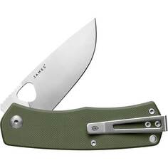 Нож Фолсома The James Brand, цвет OD Green/Stainless/Micarta