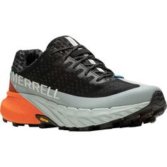 Кроссовки Agility Peak 5 GTX мужские Merrell, цвет Black/Tangerine