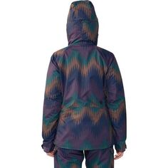 Куртка Firefall/2 - женская Mountain Hardwear, цвет Blurple Zig Zag Print