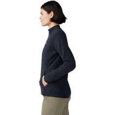 Куртка Microchill с молнией во всю длину женская Mountain Hardwear, черный