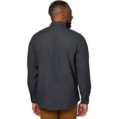 Фланелевая рубашка Handlebar Tech – мужская Flylow, цвет Black Heather
