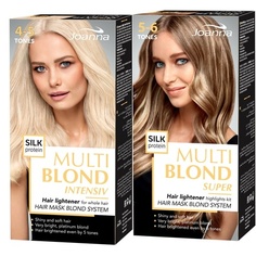 Осветлитель для волос Мульти Блонд Супер Интенсивный Блонд 4-5 5-6 До 9 Тонов, Joanna