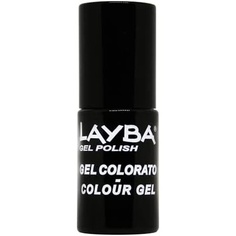 Полуперманентный лак для ногтей Layba Gel Polish 672 Rouge Noir, Layla