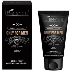 Barber Edition Only For Men Увлажняющий и заряжающий энергией крем для лица 50 мл, Bielenda