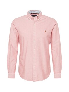 Рубашка узкого кроя на пуговицах Polo Ralph Lauren, пастельно-красный