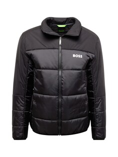 Межсезонная куртка BOSS Green Hamar, черный