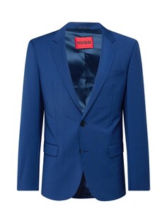 Пиджак стандартного кроя HUGO Henry, темно-синий