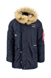 Зимняя куртка Alpha Industries N3B Airborne, синий