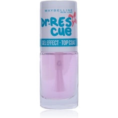 Верхнее покрытие для ногтей Maybelline Dr. Rescue Color Protect Прозрачный/Розовый, Maybelline New York