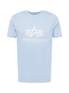 Футболка Alpha Industries, светло-синий