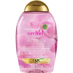 Шампунь с маслом орхидеи, бросающий вызов выцветанию, 385 мл, Ogx