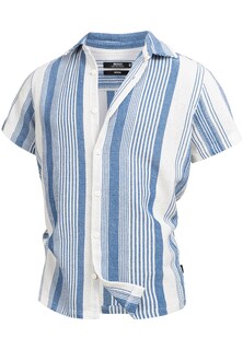 Рубашка на пуговицах стандартного кроя INDICODE JEANS Cosby, синий